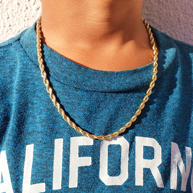 GOGO LUSH KIDS' ROPE CHAIN NECKLACE