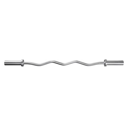 EPIC FITNESS - OLYMPIC CURL BAR FRONT VIEW