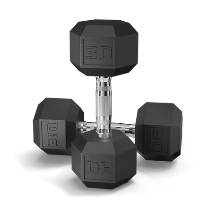 pvc coated hex dumbbells 30 lb