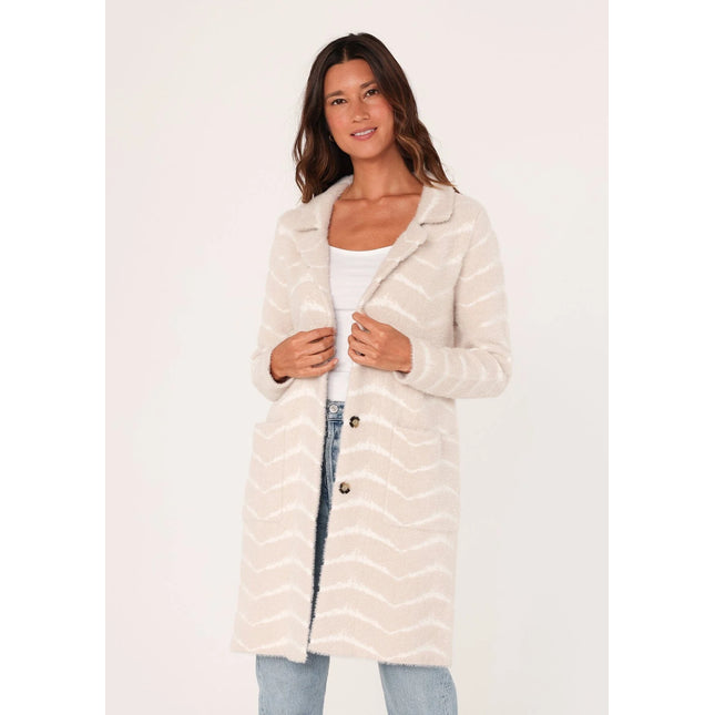 Lovestitch - Lafayette Fuzzy Coatigan