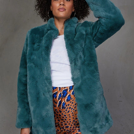 abyss faux fur coat