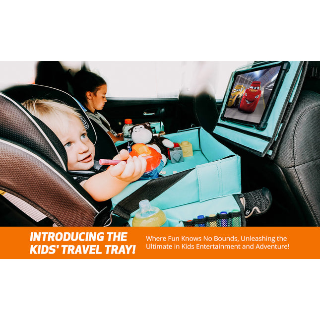 Bold Route - Kids Travel Tray | Travel Essentials & Organizer