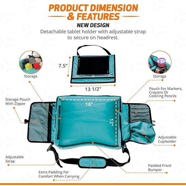 Bold Route - Kids Travel Tray | Travel Essentials & Organizer
