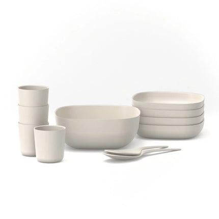 pasta tableware saet off white ekobo