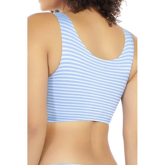STRIPED BODY BRA