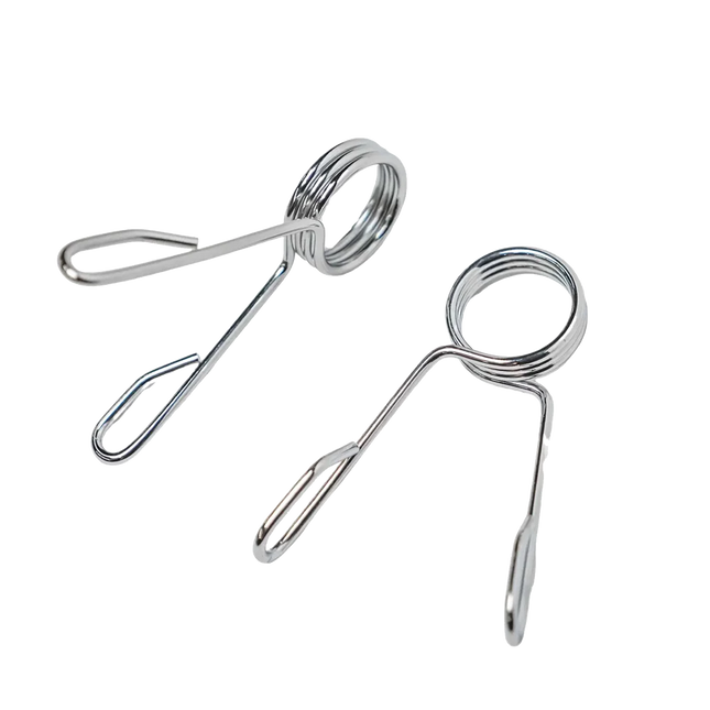 EPIC FITNESS - SPRING BARBELL COLLARS, PAIR