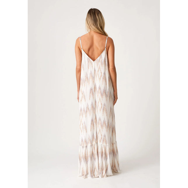 Lovestitch - Mirage Tiered Maxi Dress back