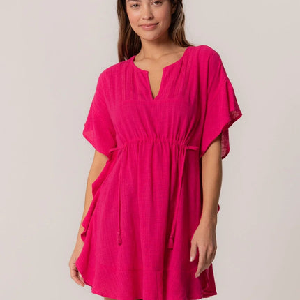 fuchsia cover up dress lovestitch