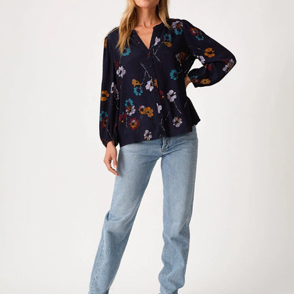 Lovestitch - Portia Blouse floral design