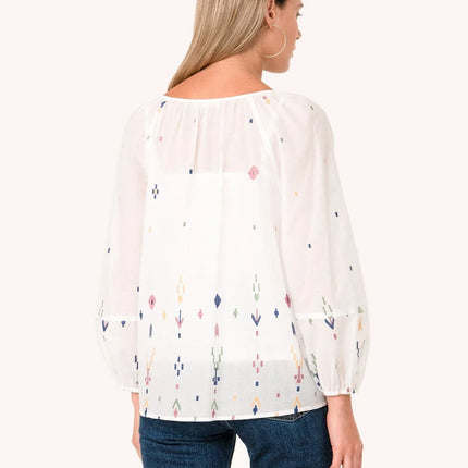 Lovestitch - Julieta Embroidered Blouse back