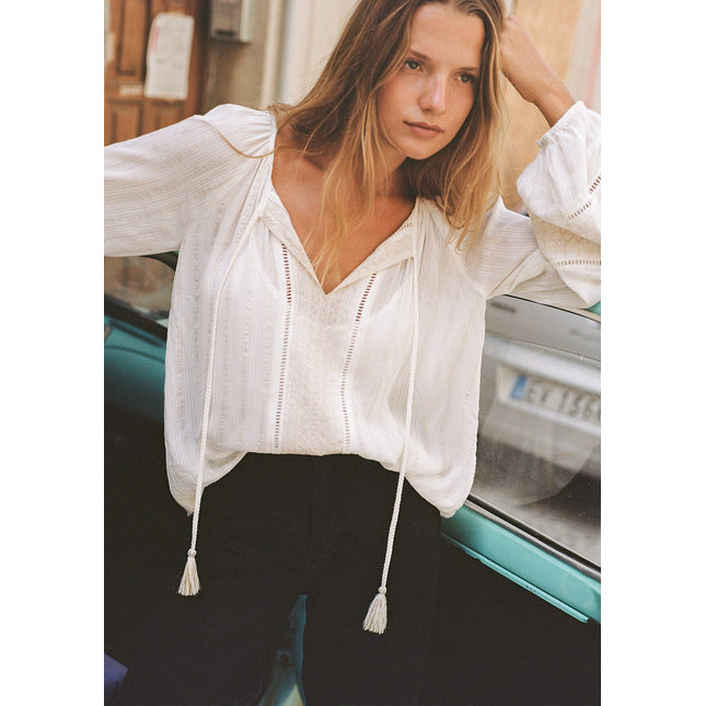 Lovestitch - Tenley Blouse white