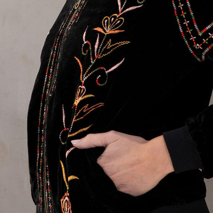 Lovestitch - Jedda Velvet Bomber Jacket