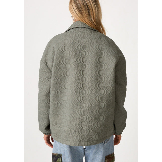 Lovestitch - Kenna Quilted Jacket green