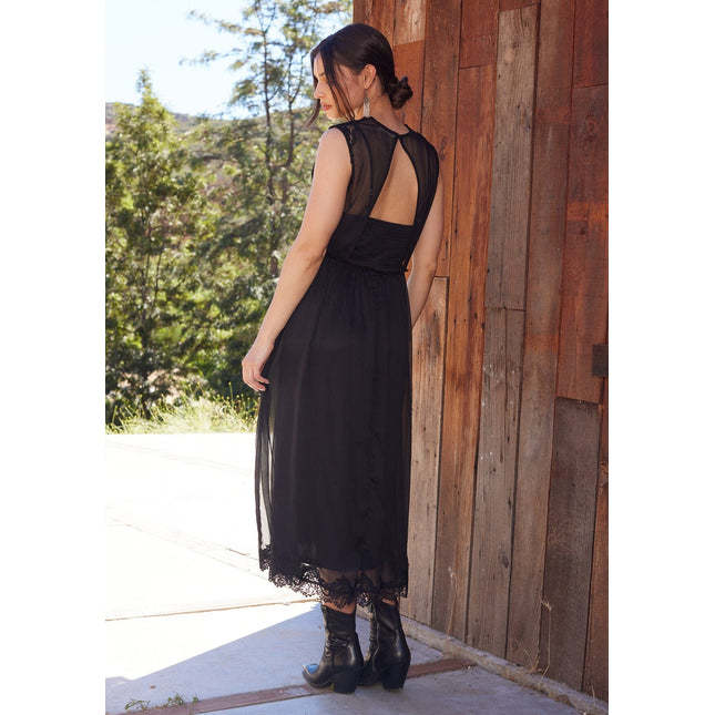 Lovestitch - Raven Lace Midi Dress