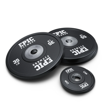 EPIC FITNESS URETHANE COMPETITION BARBELL PLATES 35LB