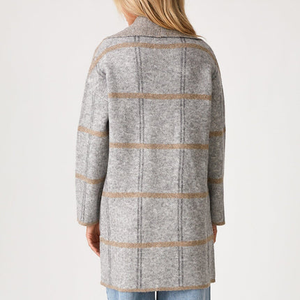 Juno Plaid Cardigan