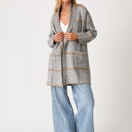 Lovestitch Juno Plaid Cardigan