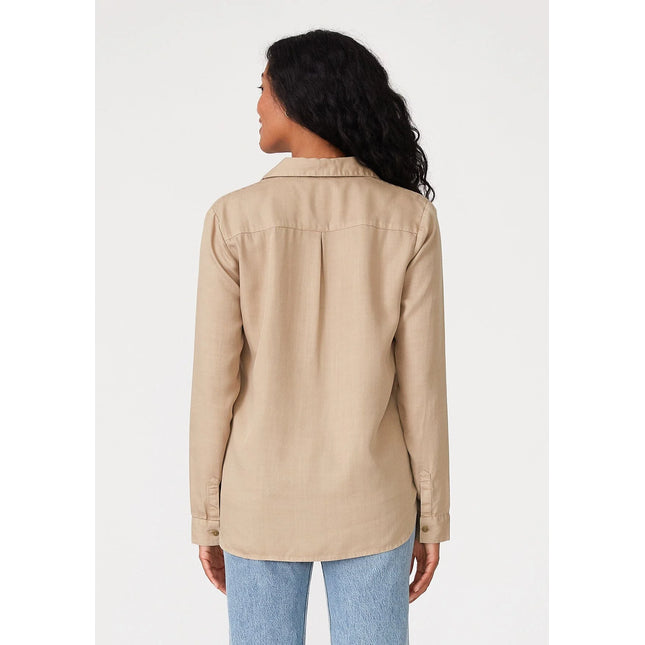 Lovestitch - Leon Relaxed Shirt beige