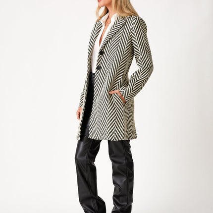 Blair Chevron COat lovestitch