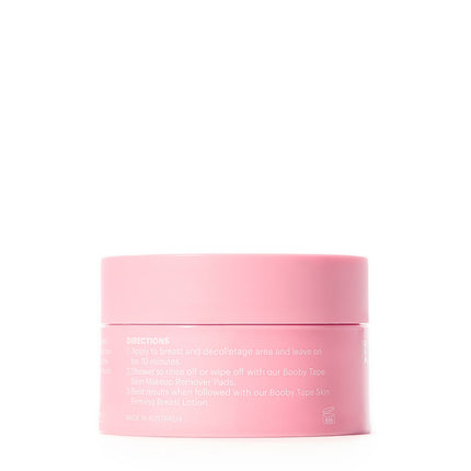 Booby Tape - Pink Clay Breast Mask packsge back
