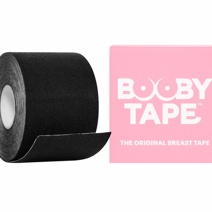 booby tape black