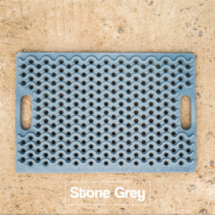 Clean Ocean Designs - Stone Grey • Mariner Mat