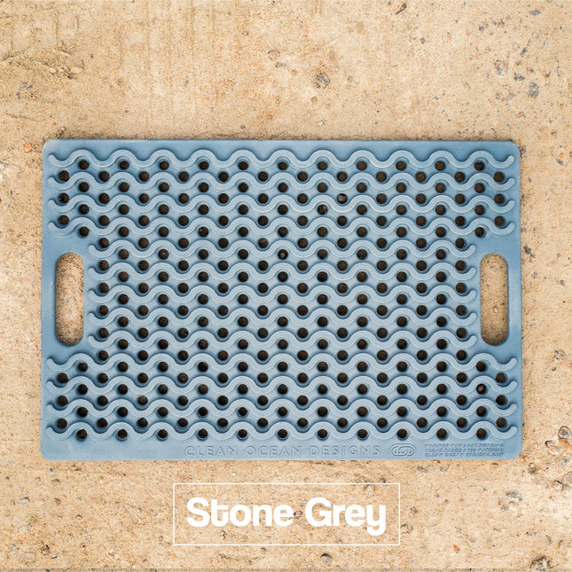 Clean Ocean Designs - Stone Grey • Mariner Mat