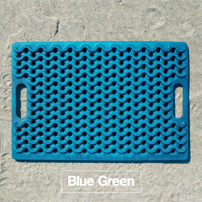 Clean Ocean Designs Mariner Mat blue green